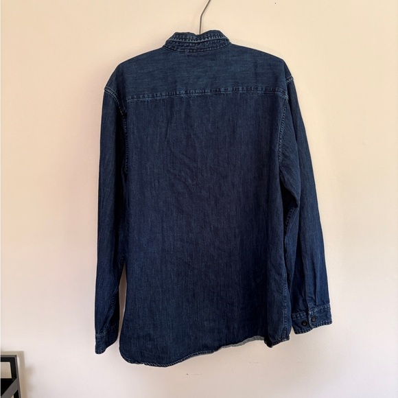 Harley Davidson Denim button up shirt XL men - Picture 4 of 7